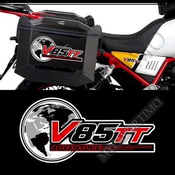 Чехлы Багажник V85TT для Moto Guzzi V 85 TT Бак Накладка Протектор Наклейки Наклейка Багажная Эмблема Логотип