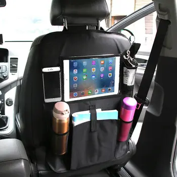 Автомобильный органайзер с несколькими карманами, чехол для автомобильного телефона, Органайзер для заднего сиденья, Защитная Подвесная сумка для хранения
