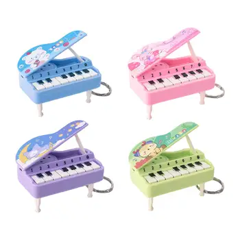 Брелок для музыкальных инструментов Креативная Маленькая Игрушка-пианино Брелок для ключей Пианино