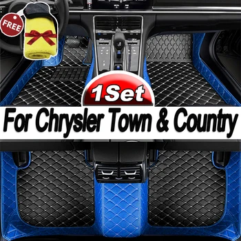 Автомобильный Коврик для Chrysler Town & Country 7 Seat 2013 ~ 2016 Водонепроницаемый Защитный Коврик Carro, Коврик для заднего багажника, Автомобильные Аксессуары