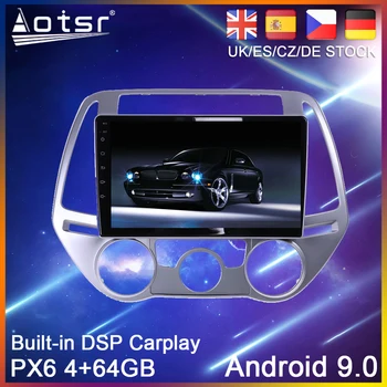 Android 10,0 64G Автомобильный радиоплеер GPS Навигация Для Hyundai i20 PB 2012 2013 Авто стерео 2din Мультимедийный Видеоплеер Головное Устройство