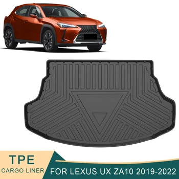 Для Lexus UX ZA10 2019-2023 Авто Грузовой Лайнер Всепогодный TPE Нескользящие Коврики Для Багажника Водонепроницаемый Лоток Аксессуары Для Ковров Для Багажника