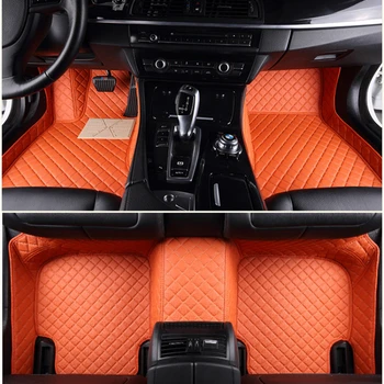 Автомобильные Коврики на заказ для Lexus LX 5 Seat 7 Seat 2016-2020 Годов, Ковер из искусственной кожи, Аксессуары для салона автомобиля