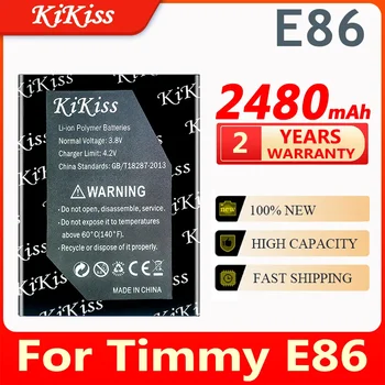 Сменный аккумулятор KiKiss емкостью 2480 мАч для Timmy E86