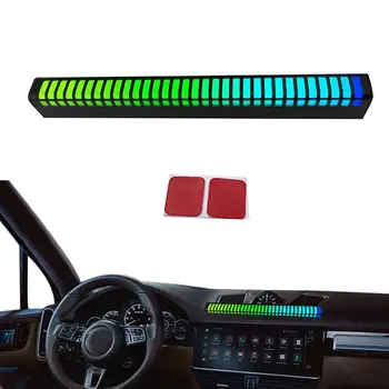 Автоматическое Внутреннее Освещение Автомобиля RGB Ambient Lamp Мобильное приложение Голосовое Управление Smart Light Для Автомобилей Smart Atmosphere LED Light Interior