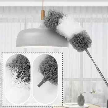Бытовой Пылесборник Clear Ash Божественный Инструмент Для Чистки Куриных Потолков Clean Feather Duster Для Удаления Глубокой Пыли И N2M7