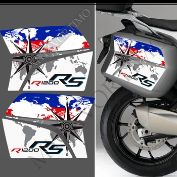 Мотоциклетные наклейки для BMW R1200RS R 1200 RS R1200 Наклейки Эмблема Логотип Багажник Багажные корзины чехлы аксессуары