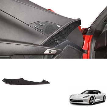 Внутренняя отделка из углеродного волокна Панели главной двери водителя для Chevrolet Corvette C7 2014-2019