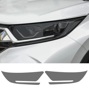 Для Honda CR-V CRV 2017-2020 Автомобильные фары из ТПУ, черная/Прозрачная защитная пленка, наклейки на фары, Аксессуары для ремонта экстерьера