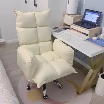 Кресло для домашнего компьютера, удобное для сидячего образа жизни, Кабинет Может лежать на спинке, Ленивые люди поворачивают и поднимают офисные стулья