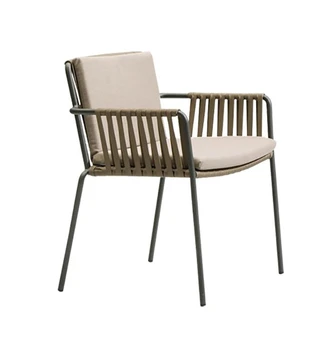 Простые и креативные столы и стулья для отдыха на открытом воздухе, терраса на балконе, садовый дворик из трех предметов