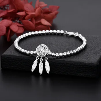Изящный браслет из стерлингового серебра 925 пробы, цепочка-мечта для женщин, роскошные модные украшения для вечеринок, свадебные украшения, подарочные подвески