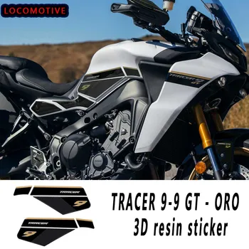 Для Yamaha Tracer 9 Tracer 9GT 2021 2022 2023 Tracer9 Аксессуары для мотоциклов 3D гель Набор наклеек из эпоксидной смолы