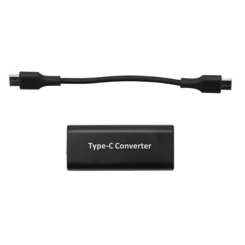 Адаптер USB C к тонкому наконечнику, квадратный 45 Вт, преобразующий зарядное устройство в Type C для, S8/ S9 / Note, Surface