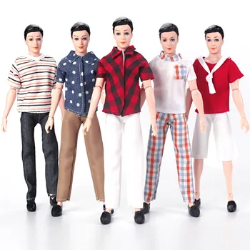 1 комплект одежды для куклы Кен, мужская Одежда для бойфренда, повседневная одежда для мальчиков, одежда для кукол Кен, аксессуары, одежда для куклы 30 см