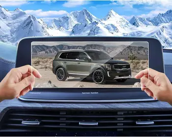 Для kia Telluride/Niro 2020 2021 2022 10,25-дюймовый автомобильный ЖК-дисплей с GPS навигацией, Защитная пленка из закаленного стекла с сенсорным Экраном