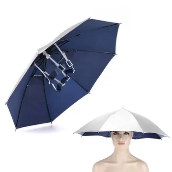 Походный Легкий Портативный зонт, Водонепроницаемая защита от дождя, солнцезащитная шляпа, Рыболовные кепки, Зонтики, Кепки, Зонтики