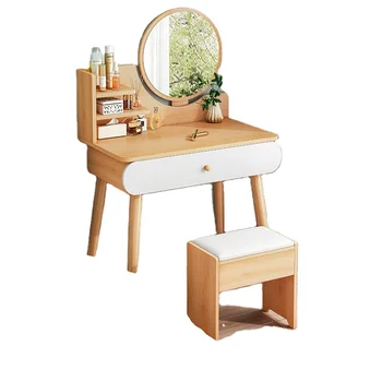 мебель для спальни 2022 года деревянный письменный стол без стула или табуретки белого цвета с 1 выдвижным ящиком туалетный столик для макияжа