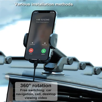 Магнитное автомобильное крепление для телефона для iPhone 14/13/12 Pro Max Xiaomi Mi Huawei Samsung LG Универсальное магнитное крепление для смартфона GPS