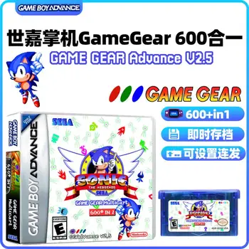 Sega handheld GG game collection card игровая карта GBA / NDS 600+ в одном, включая английские и японские игры, аниме, подарки с фигурками