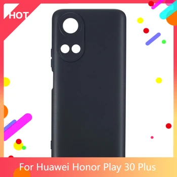 Чехол Honor Play 30 Plus, матовая задняя крышка из мягкого силикона TPU для Huawei Honor Play 30 Plus, тонкий противоударный чехол для телефона