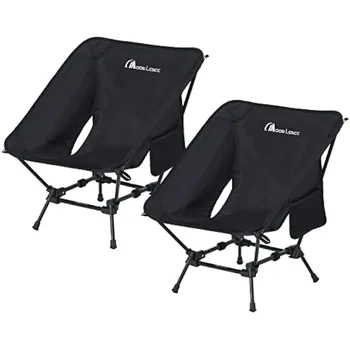 Походные стулья, 2 комплекта переносных складных сверхлегких походных стульев с сумкой для переноски, Аксессуары для кемпинга, Складной стул на открытом воздухе