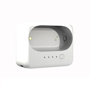 1 шт. Многофункциональный чехол для зарядки камеры Butler Внешний аккумулятор белого цвета для модуля зарядки камеры для большого пальца Insta360 GO3