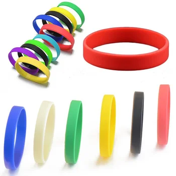 Силиконовый браслет карамельного цвета, спортивный браслет, резиновый силиконовый браслет, резиновый браслет на запястье, ювелирные изделия