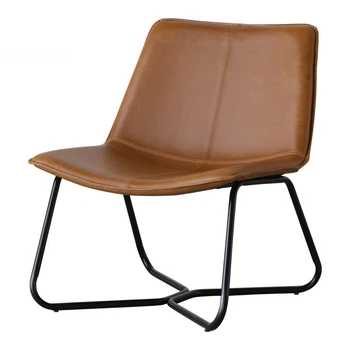 Скандинавские кожаные стулья для гостиной в квартире, кафе, мебель для семьи, дизайнерские диваны с спинкой, роскошное кресло для отдыха в общей спальне L