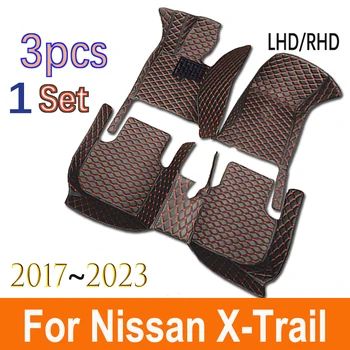 Автомобильные коврики для Nissan X-Trail xtrail Rogue 2023 2022 2021 2020 2019 2018 2017 (5 мест) Аксессуары для салона автомобиля, ковер