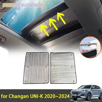 Для Changan UNI-K UNIK UNI K 2020 2021 2022 2023 2024 Аксессуары Автоматический Люк На крыше Солнцезащитный Козырек На Крыше Теплоизоляция Ветрового Стекла