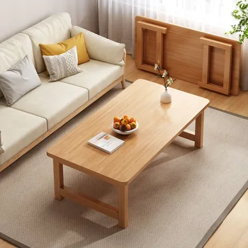 Современный складной журнальный столик, комоды, диваны, Японский деревянный журнальный столик, Роскошная дизайнерская мебель для гостиной Mesa Auxiliar