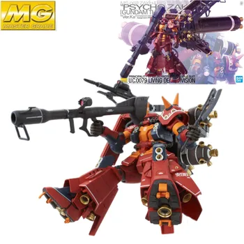 Bandai Gundam Spirit Zaku MS-06R MG 1/100 Аниме Контратака На Модель Игры В Сборе Фигурки Оригинальный Комплект Игрушек Подарок