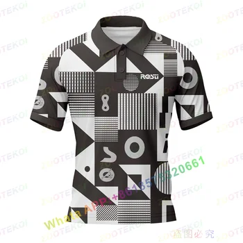 Летняя рубашка поло F1 для мотогонок по пересеченной местности, костюм для быстрой сушки полиэстера Можно настроить по индивидуальному заказу