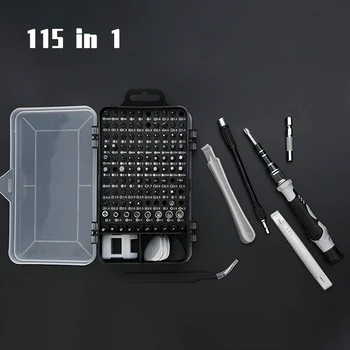 Набор многофункциональных отверток 115 В 1 Мобильный телефон Планшет Часы Очки для Iphone Универсальный Магнитный Ремонтный Мелкий ручной инструмент